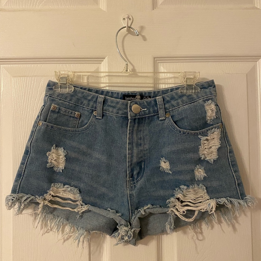 Boohoo Denim Shorts (runs small)